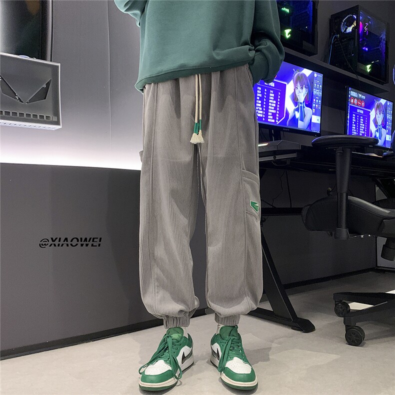 芯工装加绒加厚休闲裤男灯绒D329-QM569-P65-控88,男装工装外套,电商D329