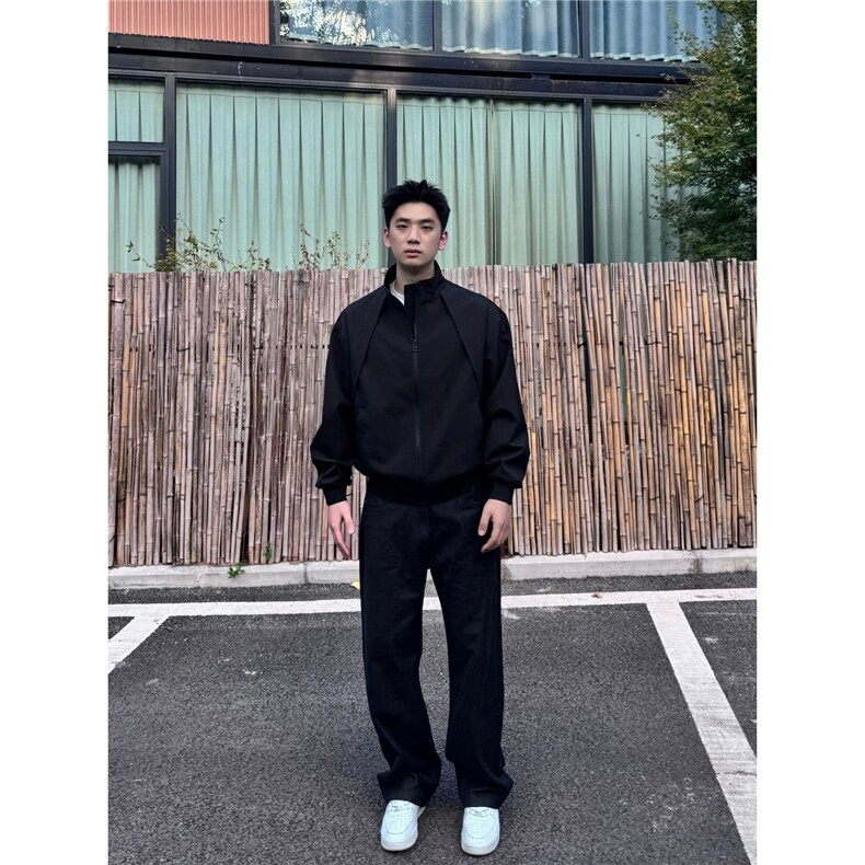 美式棒球服外套男款春秋季痞帅高级感工装飞行员夹克男生开春风衣,男装夹克,星座506A