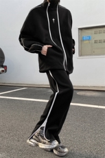 中间片可拆卸卫衣秋冬男外套卫裤休闲裤015套装-衣-75裤-55控78，男装休闲裤，星座216(原A116)
