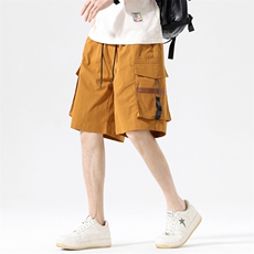 高品夏季工装短裤男纯色宽松大码运动五分裤DSA157B-D613-特P37，男装牛仔裤，电商A157B