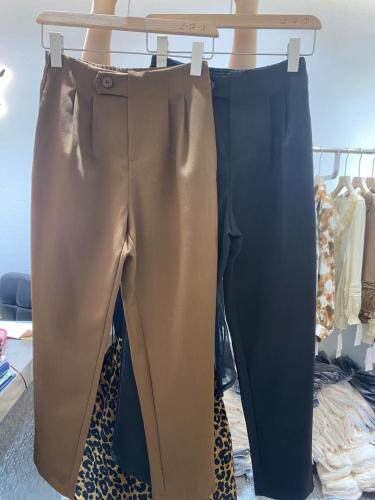 2021年秋季新品欧货直筒九分裤休闲显瘦西裤，其它，L·H·X