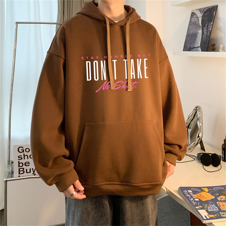 抖音品质秋季320G华棉男士连帽大码印花卫衣WYH519-P45控68,男装卫衣,电商B370