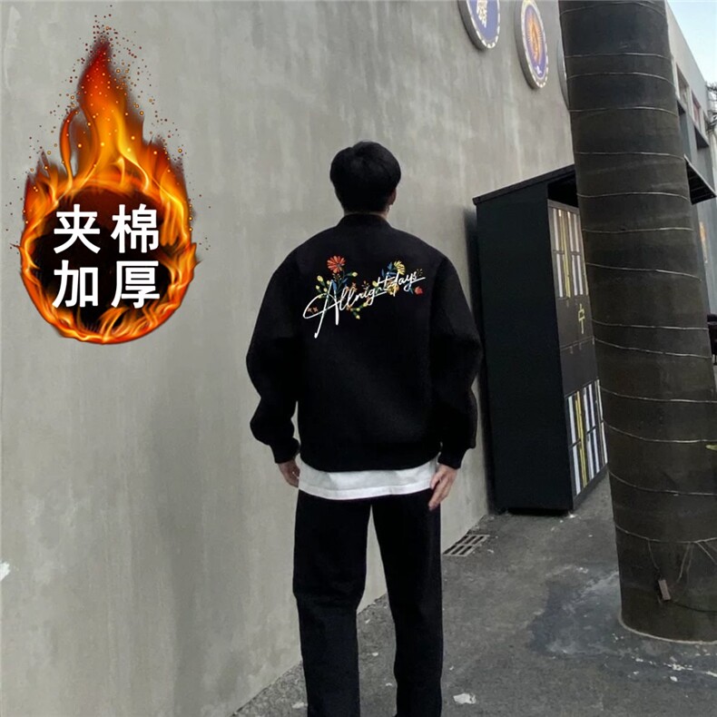 1506-1/MSS8311/P63韩版潮牌棒球服秋冬新款情侣外套，女装短外套，星座1506-1