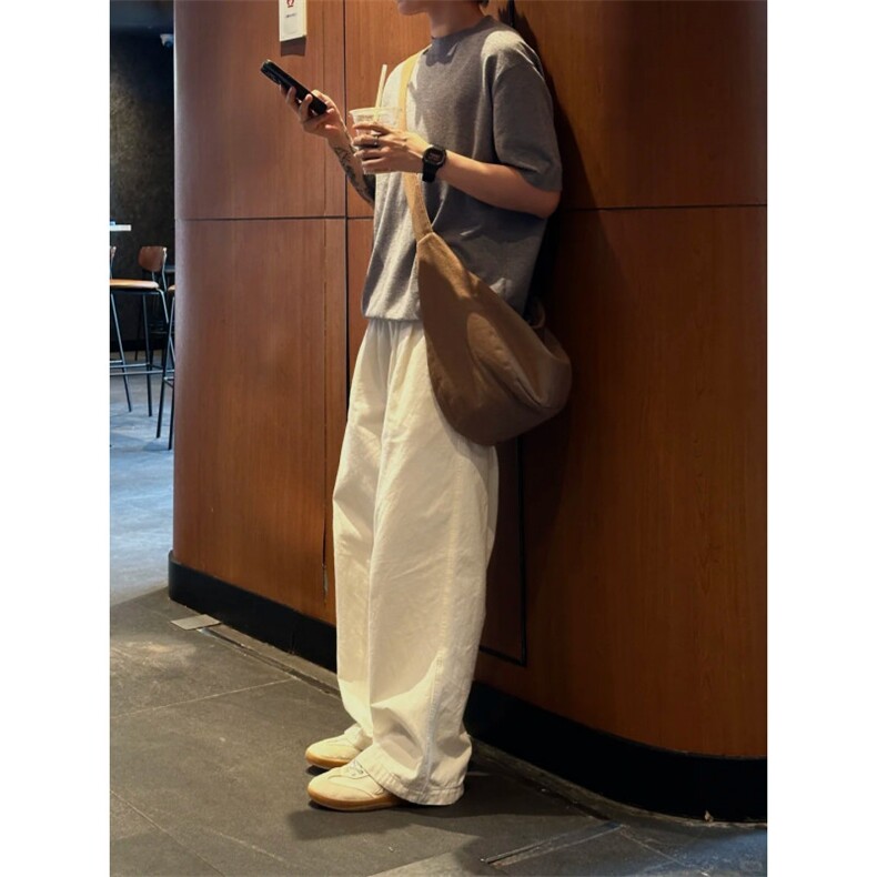 纯色直筒休闲裤1302-GK03-P58,男装休闲裤,星座1302