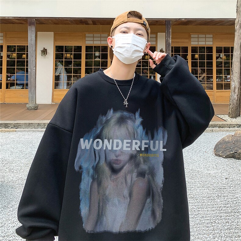 直播品质360克重磅美式卫衣H265特P28同步供应棉H265HM特P38,男装卫衣,电商A486