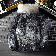 MC49129-P135日系潮衣男大码派克服男工装服外套袄，男装棉衣，电商A040A