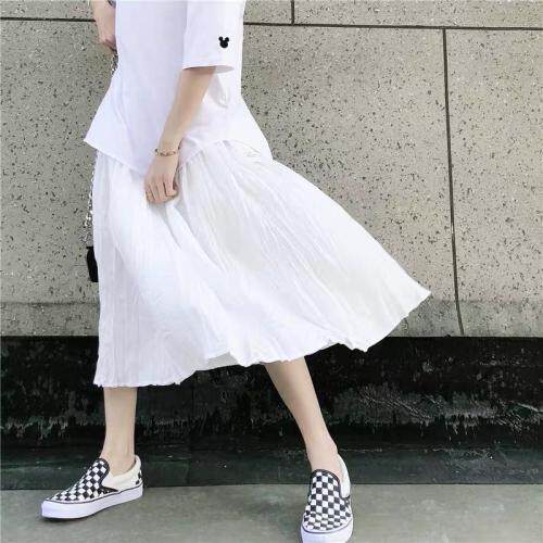 春夏新款压皱裙，女装，1+1 MAIN ROAD