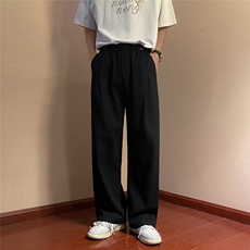 休闲裤男韩版潮流高街帅气2023夏季新款ins百搭直筒裤K3594-P33，男装休闲裤，星座412-3