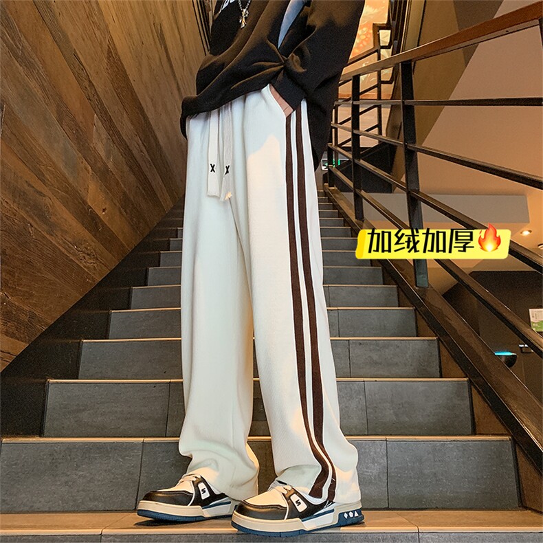 现货重磅欧棉绒休闲裤！NB820P55加绒P60控78,男装休闲裤,电商C303