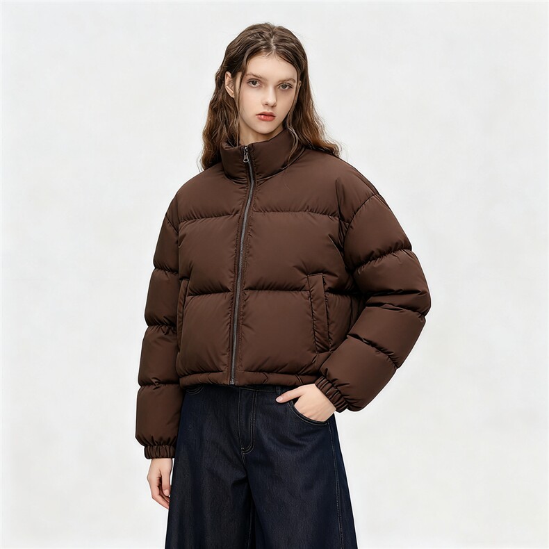 可二开立领短款面包服时尚保暖棉服A247-MY500特批65,男装棉衣,电商A247