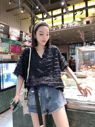 韩系蕾丝上衣，，其它，一杭
