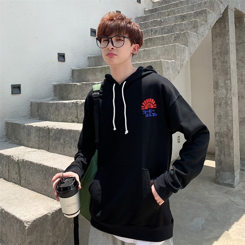 港风新款男秋冬新款19情侣款潮男卫衣714-1-WY915主推款,男装卫衣,星座714-1