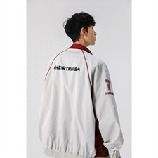 2026无影墙美式印花潮牌立领机车大码M-5XL夹克男JK77979P68控108，男装夹克，星座227-7