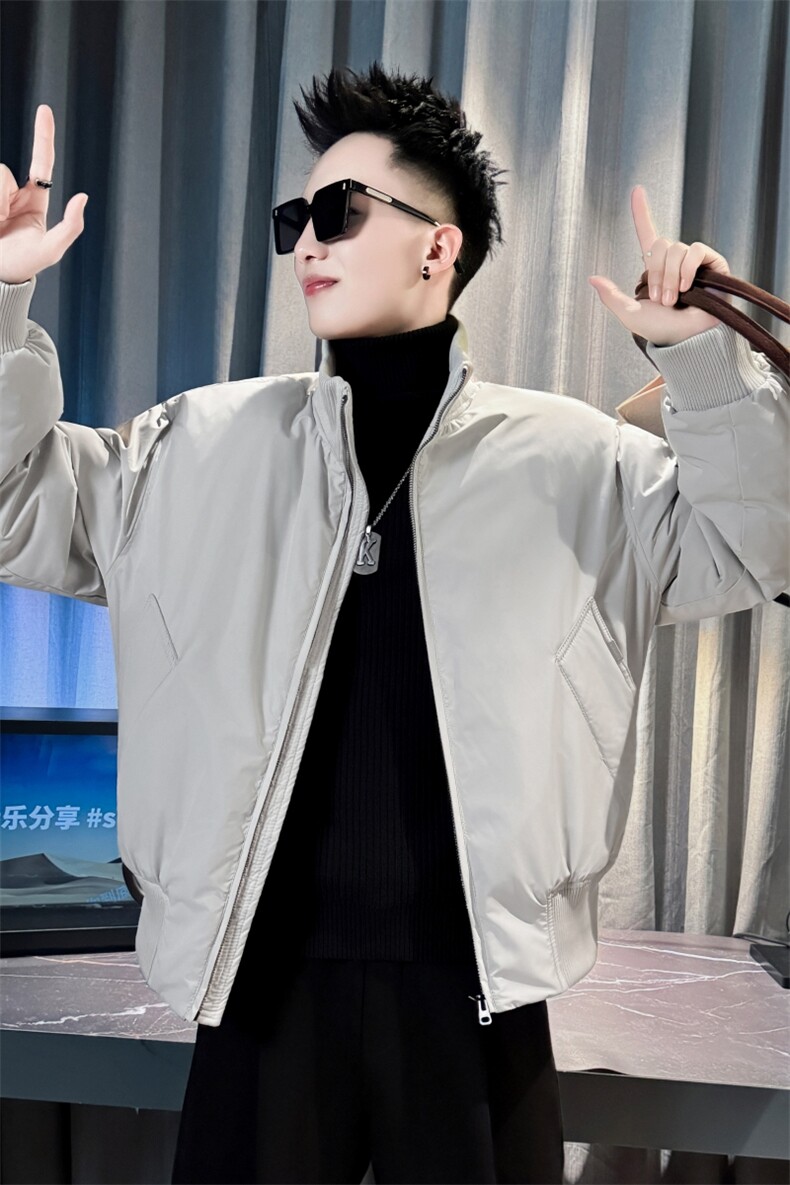 冬季新款男士立领棉衣男潮流简约棉服外套MY8601-P148,男装棉衣,电商A368