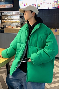 涂层面料绝不跑棉光板棉衣男女棉服纯色面包服棉袄无差价-P36图片