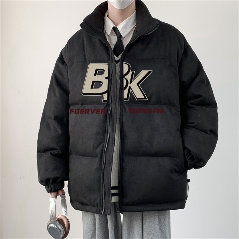 wassuphappy美式棉服男款冬季潮牌痞帅保暖棉衣外套加厚休闲棉袄,男装棉衣,电商A028