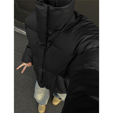 货足特批现货高品质供抖音供直播美式短款pu皮棉衣男女G1111P70，男装皮衣，电商A339