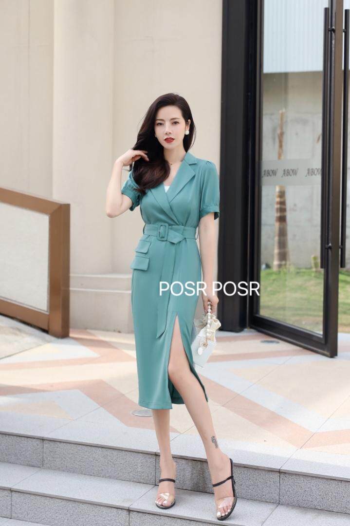 夏款连衣裙，女装连衣裙，珀莎