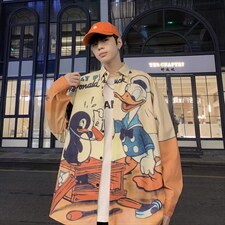 长袖衬衫春款男港风潮流S25P38，男装衬衫，星座1116-2