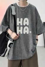 风复古亚麻短袖男棉麻t恤男半袖ZT71346-P35，男装T恤，电商A040
