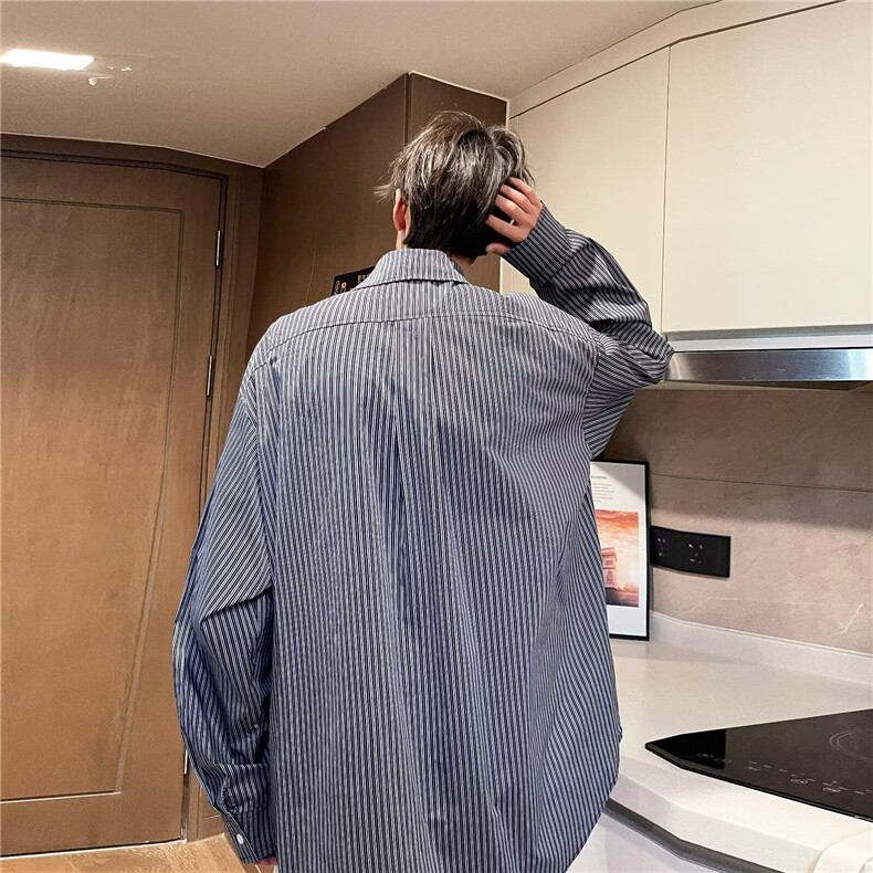 男春季新款长袖衬衫外套HX05P36,男装衬衫,星座1116-2