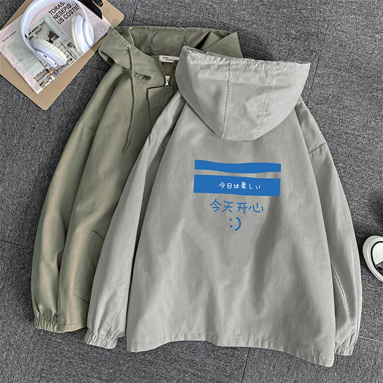 JK41033-P85纯棉连帽夹克男士大码工装夹克男外套男,男装夹克,电商A040