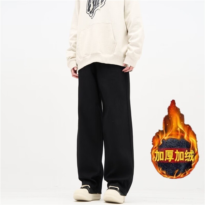 新款加绒美式简约百搭宽松直筒牛仔复古裤子男513ACK2552P42,男装卫衣,星座513A