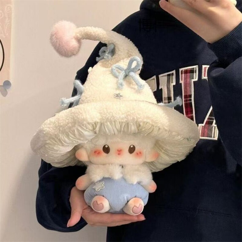 棉花娃娃20cm毛绒公仔女娃可换装人形玩偶送女生情侣闺蜜礼物，苏杰潮玩网供