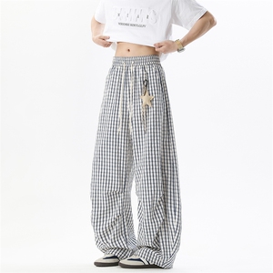 2026 春季新款 无影墙格子弯刀裤带挂件M-5XL HK26077-特P35图片