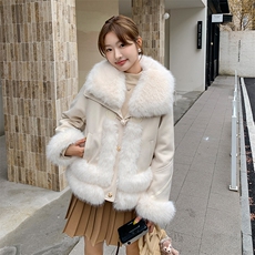 冬季新款女装短款羽绒服外套加厚保暖显瘦毛领时尚潮流，女装短外套，灵力轩