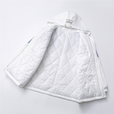 立体白底连帽大码M-5XL棉服聚酯纤维外套男MY7786P60控98，男装棉衣，星座227-7
