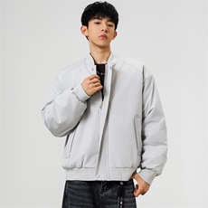 支持二开冬装加棉加厚夹克外套棉衣男女立领棒球服棉服M815-P65，男装夹克，电商A441