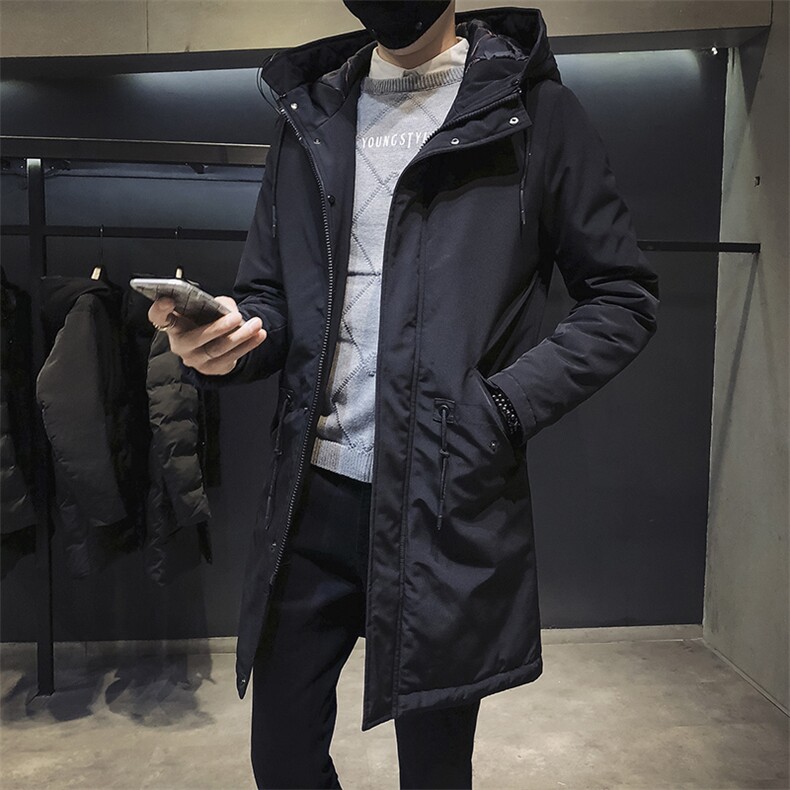 男士中长款棉袄外套2020冬季新款棉服加厚保暖羽绒棉衣DS219T,男装棉衣,电商A102