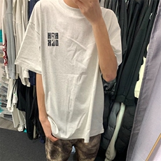 万针全刺绣工艺抖音得物高品质260克重磅纯棉双纱美式高街短袖T恤，男装T恤，电商A486