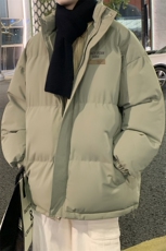 新款面包服冬季情侣休闲立领棉衣男生保暖休闲宽松外套MF9577，男装棉衣，电商B316