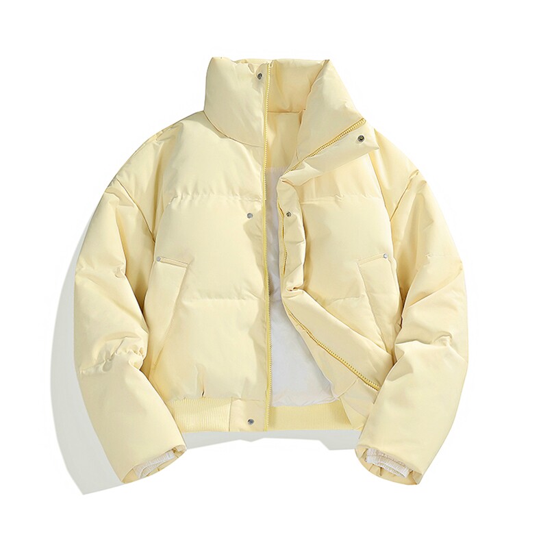 冬季clean纯色棉服潮流中性加厚短款棉衣HZ8816-特P68不议价,男装棉衣,星座610B-1