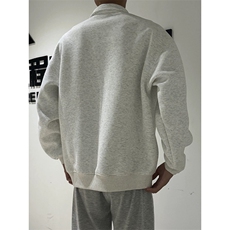 抖音得物高品质二开25秋冬美式高街结构设计POLO翻领卫衣外套W77，男装卫衣，电商A486-1