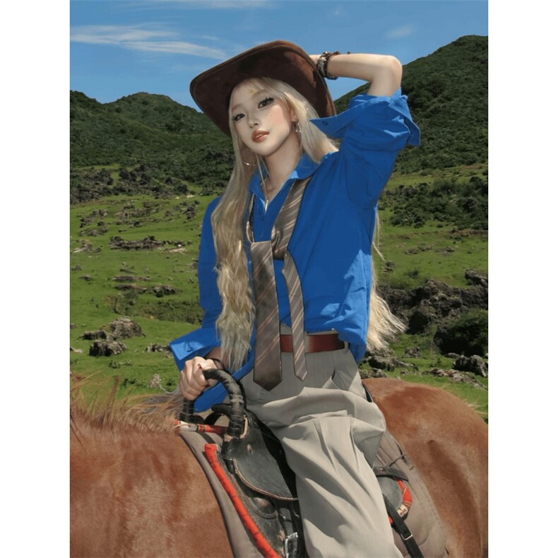 XZ1006A-HXD228-批50-蓝色衬衫，男装衬衫，星座1005-1