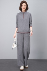 妈妈秋装休闲卫衣两件套新款洋气时尚中老年运动服套装女春秋宽松，女装套装/套裙，涵誉