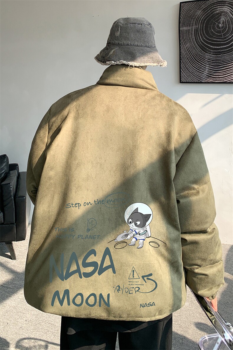 麂皮绒棉衣男大码立领棉袄子男羽绒棉服JM87187-P110,男装棉衣,电商A040