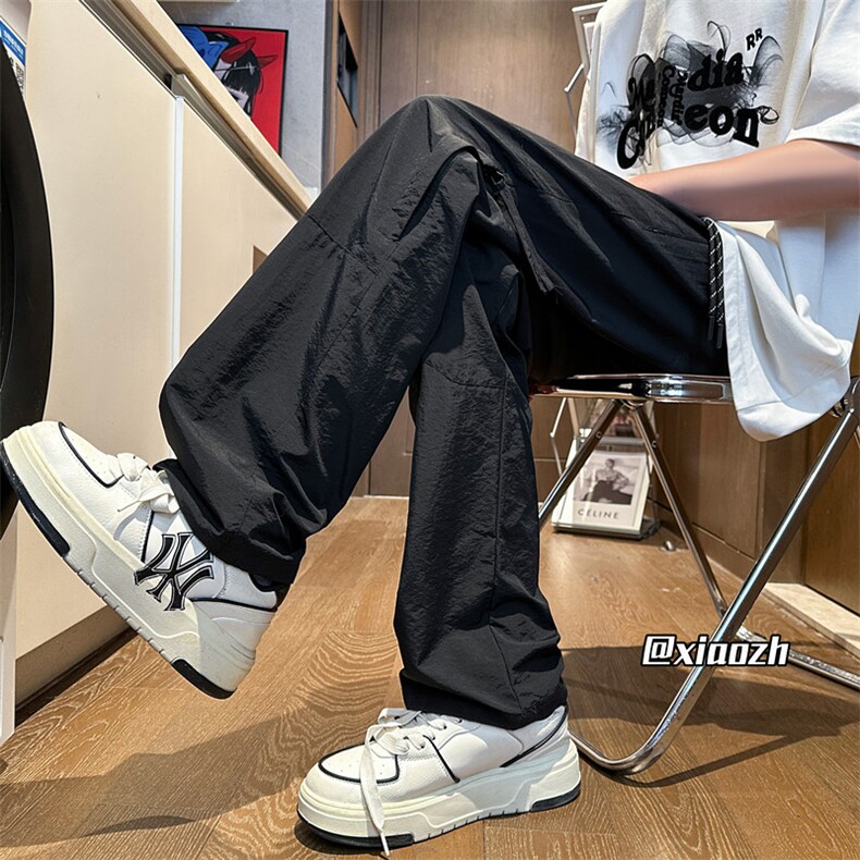 XZ616夏季新款防水速干拉链设计感休闲长裤TY1007特P35控68,男装休闲裤,星座512A（原616）