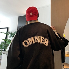 外套男2023新款秋季潮流百搭宽松棒球服夹克上衣JK0295-P90，男装夹克，星座308B-2