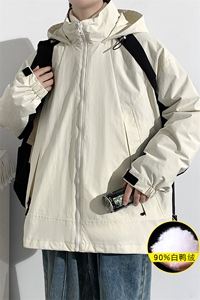 冬上新三合一冲锋衣潮加绒保暖羽绒服外套男女 8352-P210控价299图片