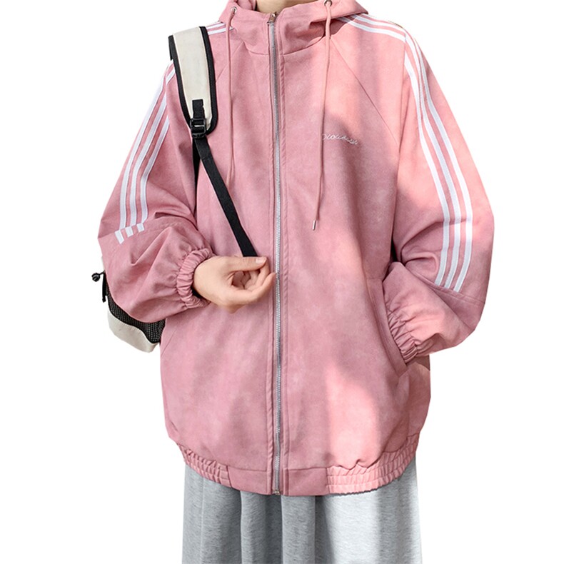 春季三条杠皮衣美式潮牌情侣装夹克外套XZ102B-1-JK2561,男装皮衣,星座102B-1