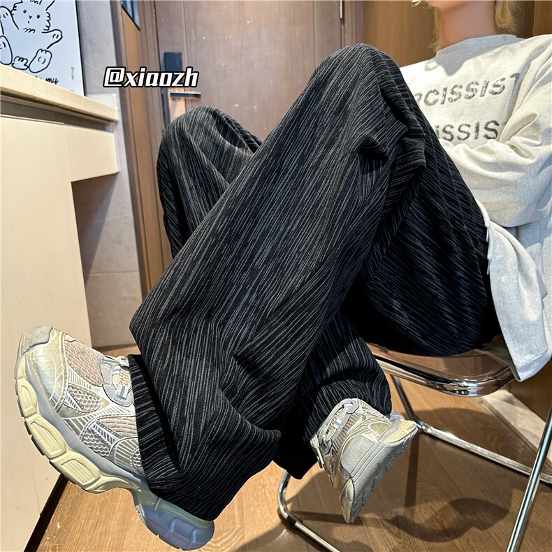 XZ616秋季新款重磅灯芯绒满印双褶休闲长裤TY1056特P40控78,男装休闲裤,星座512A（原616）