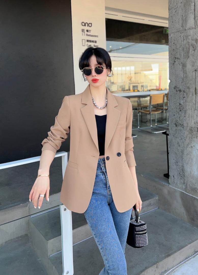 2023西装经典款，女装西装，韩伊雪
