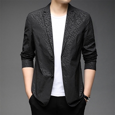 BEA6628802钱塘2020-2春秋新款百搭时尚休闲中青年男士西服P165，男装西服，钱塘207-2