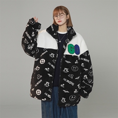 2022夹克外套拼接羊羔毛夹棉棉袄棉服羊剪绒棉衣女3322-P90控138，男装夹克，星座207