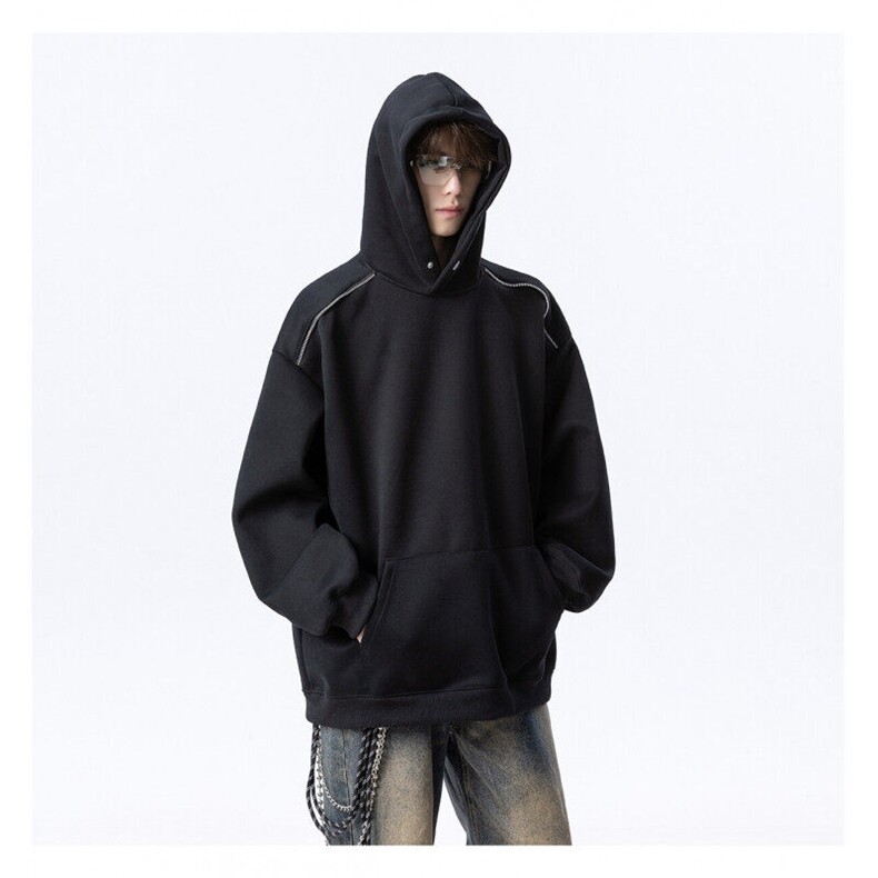 2025春季新款男士潮牌连帽卫衣，男装卫衣，星座516