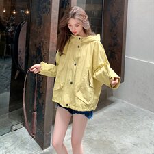 现货B271-1978-P115新款风衣外套控价168，女装风衣，浙宝271